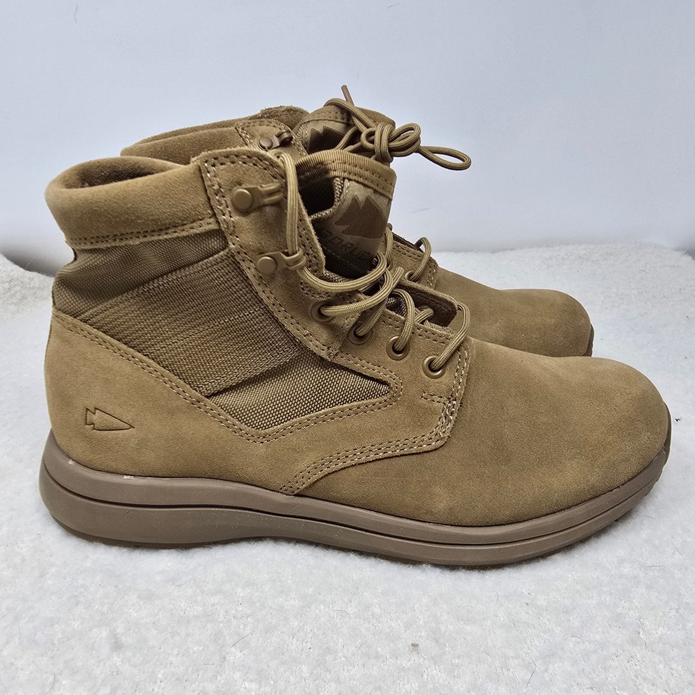 NEW GORUCK MACV-1 Boots Men 8.5 Coyote Suede Tactical Rucking Combat Boots